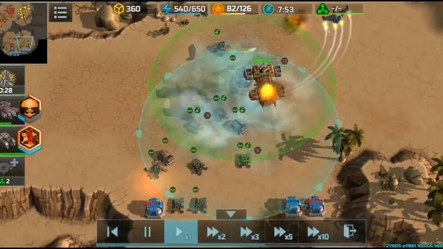 AI,скирмиш с героями! Тактика на время XD смотреть онлайн