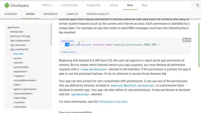 android app development tutorial for beginners Part 24 | manifest file in android смотреть онлайн