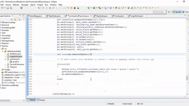 How to Know if Data Inserted Sucessfully to Database in Java Swing - Intact Abode смотреть онлайн