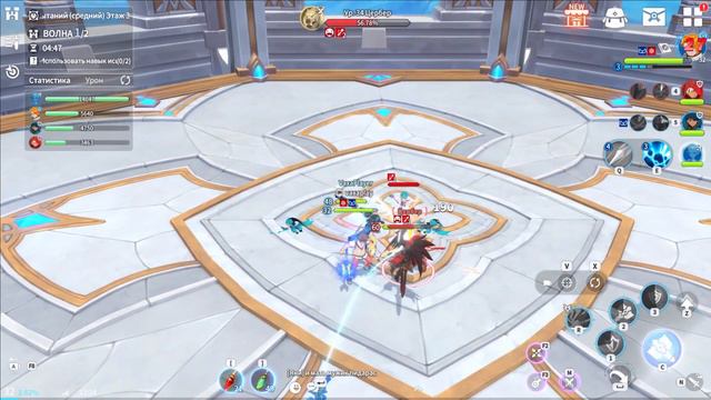 НА РУССКОМ - SUMMONERS WAR: CHRONICLES - MMORPG -Испытание в БАШНЕ смотреть онлайн