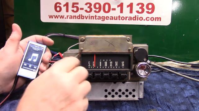 1967 Ford Fairlane original AM radio смотреть онлайн