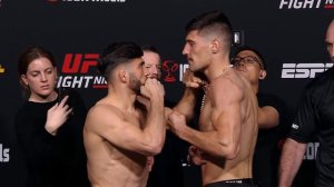 Дуэль взглядов Арман Царукян и Йоэл Альварез, Duel of views Arman Tsarukyan and Yoel Alvarez