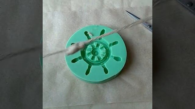 Мыльный Город. Блиц мастер-класс по мылу Штурвал с веревкой