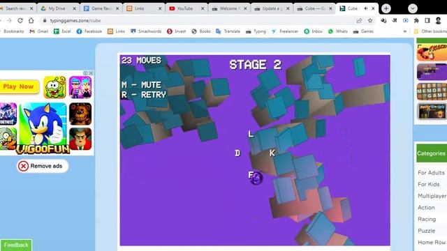 Typing Game: Cube (1.5/5.0) — How to play & Review смотреть онлайн
