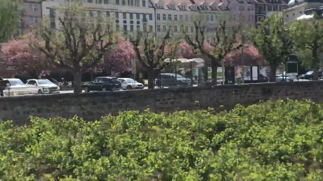 Карловы Вары 2019. Фонтан , река . смотреть онлайн