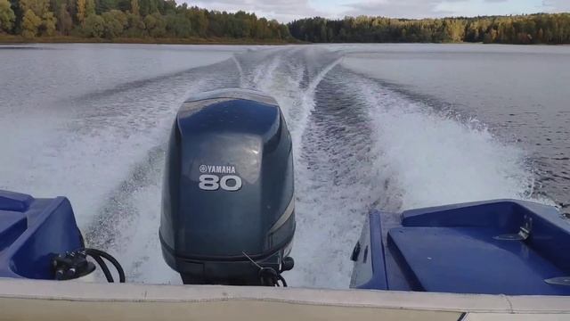 Finnsport 480DC + 80hv Yamaha смотреть онлайн