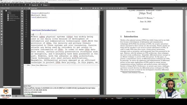 Align Documents in Latex [right, left, center, and justify] | Latex Tutorial # 12 смотреть онлайн