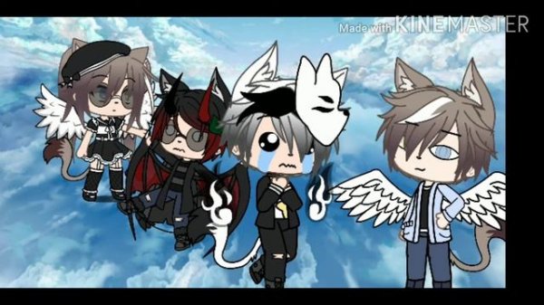 Клип 4 пацана gacha life