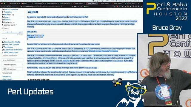 Perl Updates - Bruce Gray смотреть онлайн