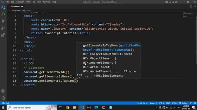 Selectors In JavaScript In Tamil | JavaScript DOM Tutorial In Tamil | смотреть онлайн