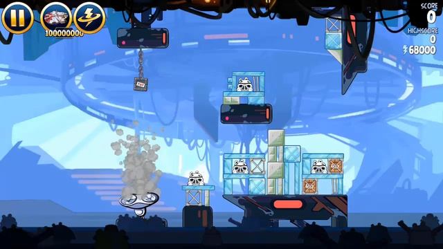Angry Birds Star Wars Millenium Falcon 100% FULL GAME ALL LEVLELS Through the latest version смотреть онлайн