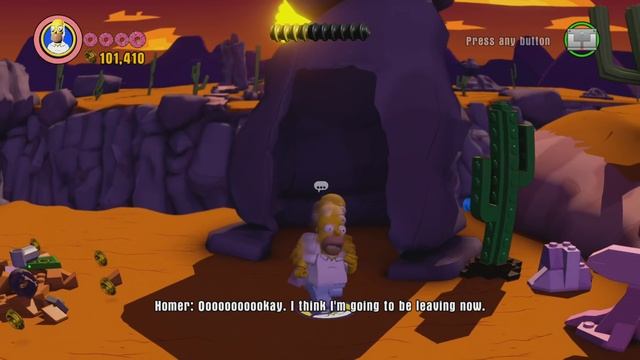 LEGO Dimensions - The Simpsons Level Pack Walkthrough - The Mysterious Voyage of Homer смотреть онлайн