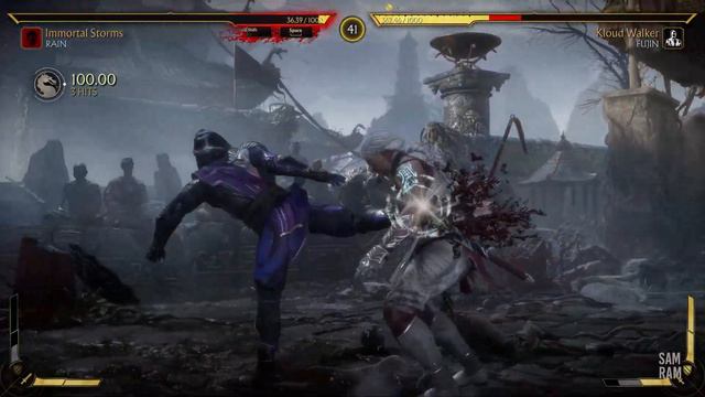 Mortal Kombat 11 - Fujin Vs Rain (Very Hard) смотреть онлайн