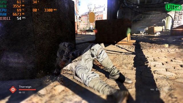 ( Battlefield V ) ➤ GTX 1070 & I5 7400 ➤ ROTTERDAM ➤ ULTRA ➤ 1080p смотреть онлайн