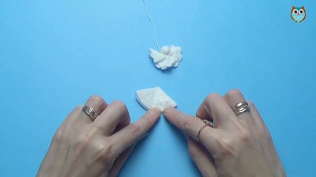 ЯНГОЛЯТА з ватних дисків // Cotton pad angels смотреть онлайн