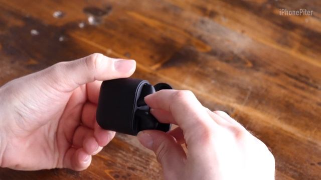 Чёрные Apple AirPods Full Color Black смотреть онлайн