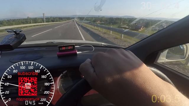 Honda Accord SIR (CF4) разгон@DragOn смотреть онлайн