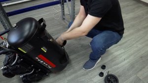 Первый запуск компрессора #компрессор #запуск #видео #top #обзор #длядома #огород #стройка