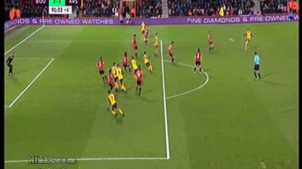 Bournemouth 3 Vs 3 Arsenal Hihi2