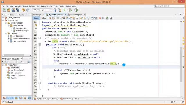 Migrar datos de MySQL a excel en Java смотреть онлайн