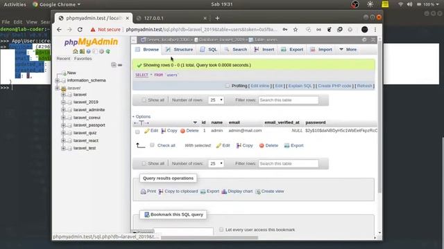laravel - menambahakn user baru dengan tinker #4 смотреть онлайн