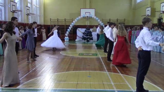Новогодний бал, Гимназия 11 г.Королев, 21.12.2016 Часть 9 смотреть онлайн