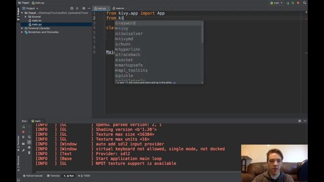 Learn to Make Beautiful Mobile Apps in Python | KivyMD Tutorial - Toast (Pop-up Messages) смотреть онлайн