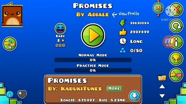 Я нуб???|-Пытаюсь пройди Уровни в GeometryDash смотреть онлайн