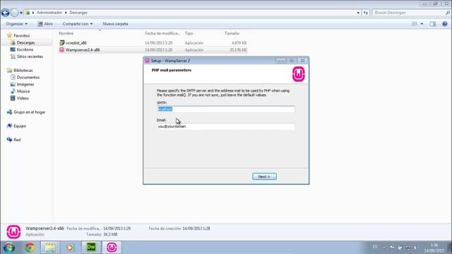 Instalación WampServer + Librerías смотреть онлайн