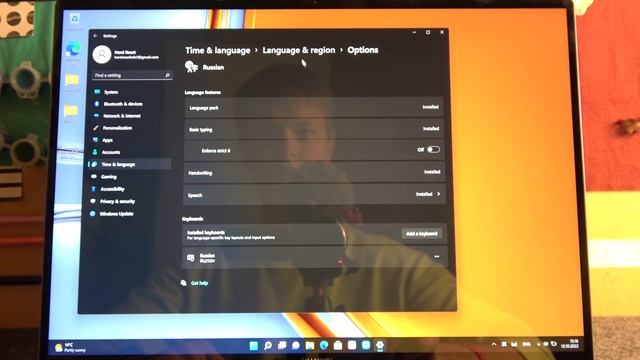 HUAWEI MateBook E | Настройки системы - Как изменить язык системы HUAWEI MateBook E смотреть онлайн