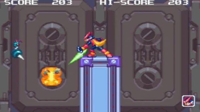 Megaman Zero 3 (GBA) : mini Games gameplay смотреть онлайн