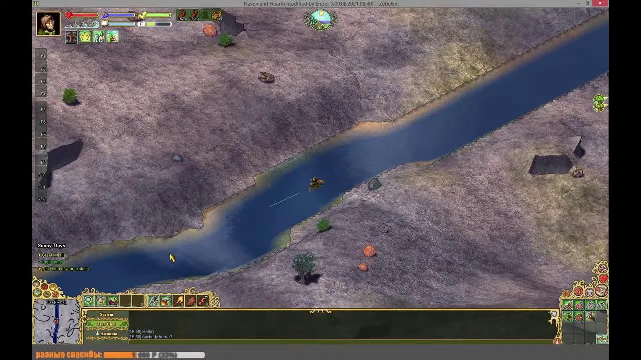 Haven & Hearth, что за игра?