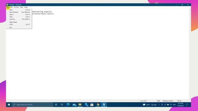 How To Compile And Run Java Program Using Command Prompt | Java Tutorial Part 2 смотреть онлайн
