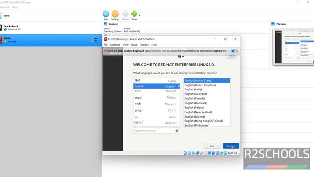 How to download and install Red hat Enterprise Linux(RHEL) 9 on VirtualBox смотреть онлайн