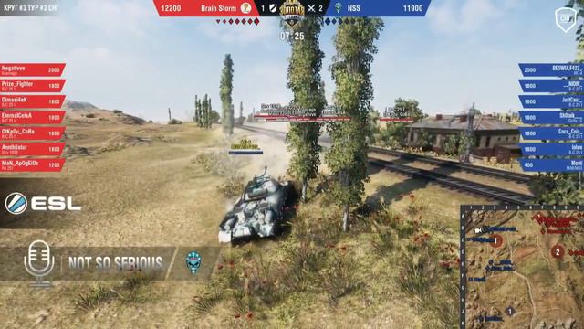 Cмотреть игру WGL с тимспиком команд Brain Storm vs Not So Serious (Teamspeak) 25.02.2017 смотреть онлайн