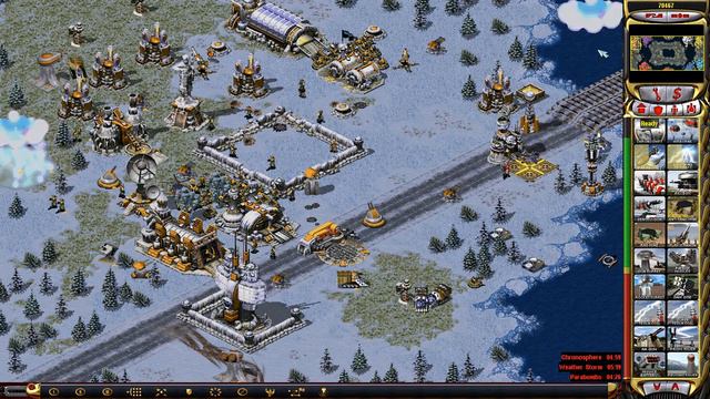 Red Alert 2 Eagle Red Libya vs 7 America brutal superweapon смотреть онлайн