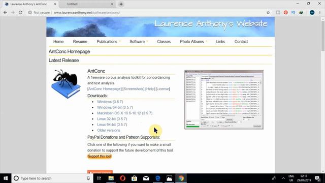 How To Download AntConc For Windows Linux or Macintosh 64 or 32 86 Bit OS Urdu Large смотреть онлайн