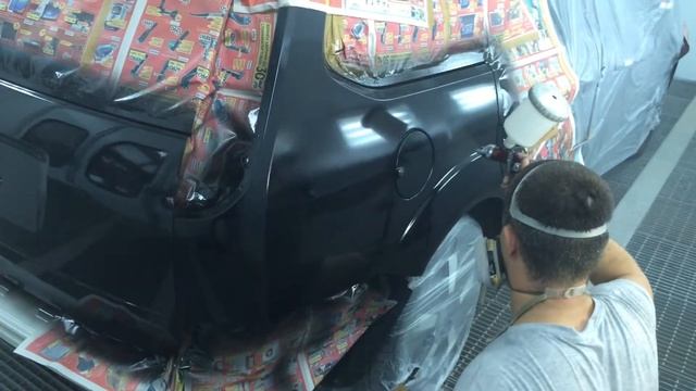 Лакировка черного авто смотреть онлайн