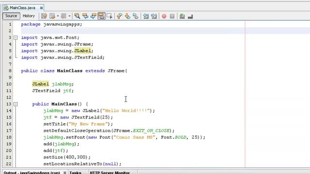 Java Swing Tutorial 10 || How to create TextFields using JTextFields in Java Swings || Java Swing смотреть онлайн