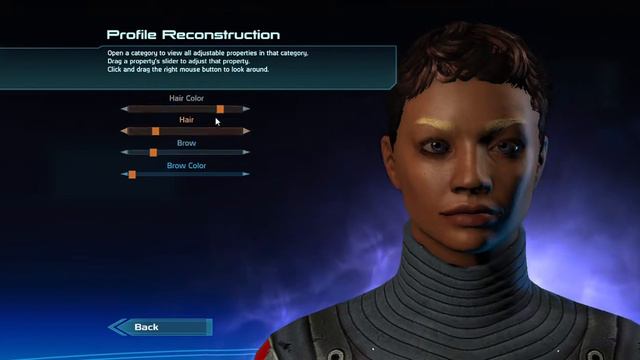 Mass Effect 1 Character creation смотреть онлайн