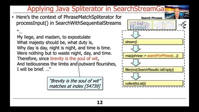 Applying Spliterator to the Java Sequential SearchStreamGang Case Study (Part 1) смотреть онлайн