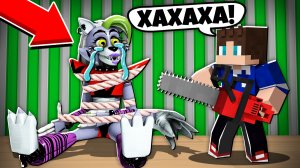 САМАЯ ГРУСТНАЯ ИСТОРИЯ РОКСИ АНИМАТРОНИКА В МАЙНКРАФТ ФНАФ 100% ТРОЛЛИНГ МУЛЬТИК SCP