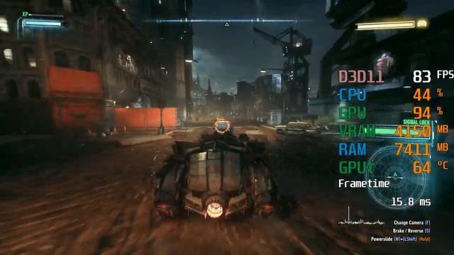 GeForce GTX 1660 -- AMD Ryzen 5 3600 -- Batman Arkham Knight FPS Test смотреть онлайн