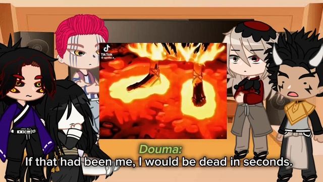 Uppermoons React to Yamamoto as New Hashira || Tiktok || Gacha React смотреть онлайн