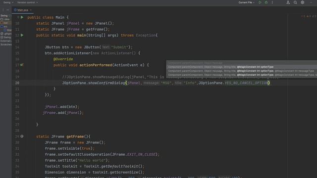 JavaSwing: Dialog Box | Урок по JavaSwing Dialog box #javaswing #java #javagui смотреть онлайн