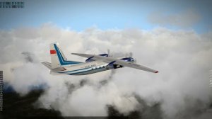 X-Plane | Felis | AN 24 | АН 24 | полет по РСБН (RSBN) + NDB | ULMM - ULAA