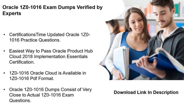 Updated Oracle 1Z0-1016 Dumps Pdf To Pass 1Z0-1016 exam | CertificationsTime смотреть онлайн