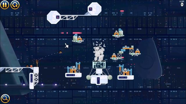 Angry Birds Star Wars Gloud Citi с 31 по 40 уровень смотреть онлайн