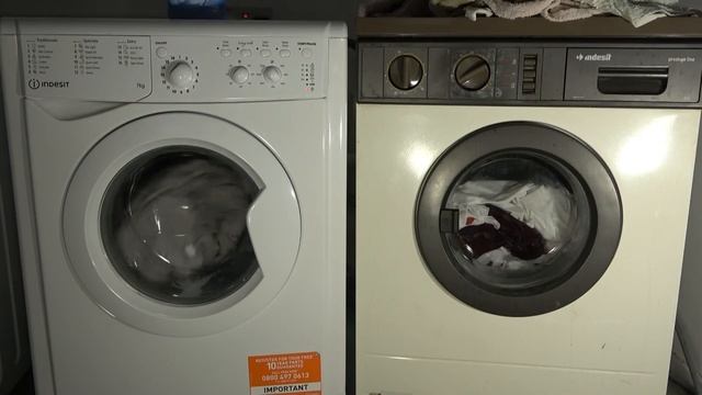 Wash Race - 1987 Indesit vs 2023 Indesit / Synthetics 60'c смотреть онлайн
