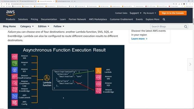 AWS Lambda Destination | Lambda Console Changes | Demo смотреть онлайн